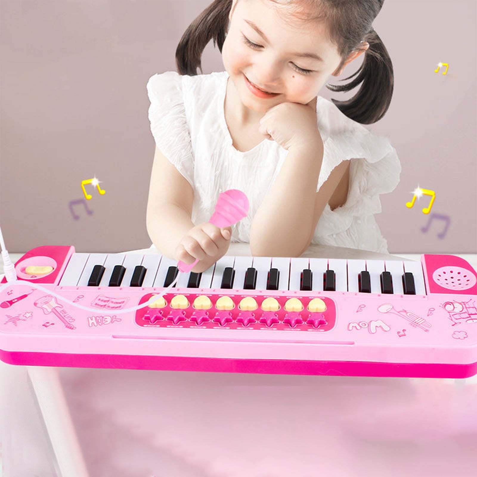 Kid Keyboard Piano With Microphone 37 Keys Keyboard Piano Kids