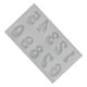 thumbnail image 1 of Inteprter Suministros de moldes para fondant A-Z Letras en inglés Molde en relieve Herramientas de decoración de pasteles Fundición de dulces Número de Type3 NO3 Inteprter HA062186-06B, 1 of 6