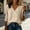 Beige plus size wrap top a1, variant on Bzdzmqm Womens Long Sleeve Surplice V Neck Tops Loose Fit Solid Tunic Blouses Elegant Trendy Business Work Office Wear Fall Winter Outfits, Orange 2XL