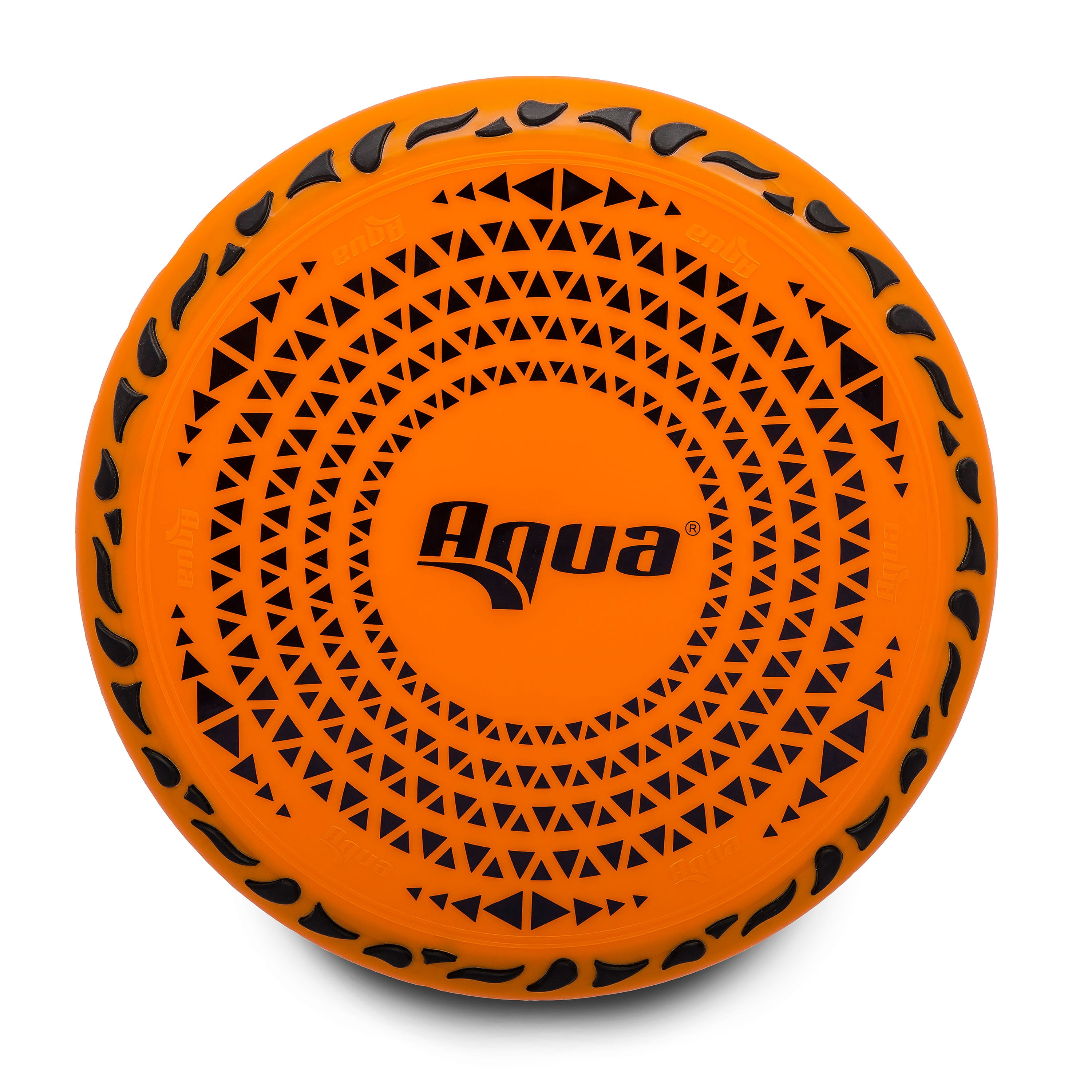 Aqua G`ripped Flying Disc Unisex Child Pool Toy, Orange, 5 Years and up