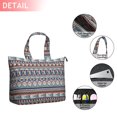 thumbnail image 2 of Blue Boho Tribal Triangles and Arrows Pattern Travel Tote Bags for Women Carry On,Large Weekender Bags for Women Travel,Multi Functional Duffle Bag for Work,Shopping,Sports, 2 of 5