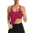 thumbnail image 4 of Beautyin Women's Athletic Yoga Tops Slim Fit Racerback Running Undershirt, 4 of 6