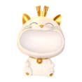 thumbnail image 2 of yuksok Cat Figurine Storage Box Candy Storage Box Resin Animal Sculpture Creative Snack B, 2 of 9