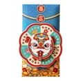 thumbnail image 1 of Enveloppe Rouge-Or Rotative Enveloppe Rouge Verticale Paquet Rouge Pailleté Papier Ensemble de Paquets Rouges Festifs Design Rotatif Multi-Motifs Texture Robuste Enveloppe Rouge de Vacances Cadeau de Mariage, 1 of 7