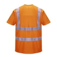 thumbnail image 2 of Portwest RT23 High Visibility T-Shirt Orange, Medium, 2 of 2