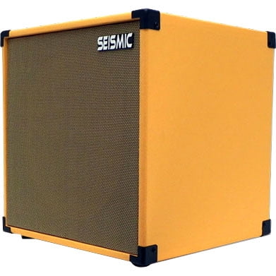 Luke-1x12TR - Empty 12" Guitar Cabinet - Orange Tolex/Wheat Cloth Grill