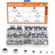thumbnail image 1 of Helifouner 210 Piezas 7 Tamaños 304 Kit Surtido De Tuercas De Seguridad De Acero Inoxidable (M3 M4 M5 M6 M8 M10 M12), 1 of 5
