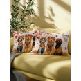 thumbnail image 5 of Outdoor Pillows Waterproof, Happy Fall Bedding Throw Pillows with Insert for Couch Sofa Bed, Cute Dogs Maple Branch Thanksgiving Farmhouse 12x20 Inch Pillowcases Decorative Patio Pillow Set of 1, 5 of 8