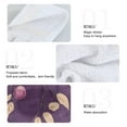 thumbnail image 5 of 2 Bathroom Towels Kitchen Towels 18.2x14In Velcro Hand Wipes Dish Cloths & Dish Towels Washroom Towels Face Towel Hand Wipes Purple Plum, 5 of 7