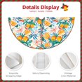 thumbnail image 3 of Fotbe Colorful Fruits Pattern Christmas Tree Skirt, Tree Skirts Plush Christmas Decorations, Christmas Tree Skirts Xmas Decorations Holiday Party Decor-48", 3 of 6