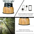 CAMMILE LED Camping Lantern, Battery Powered Lights Vintage Style