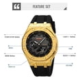 thumbnail image 7 of SKMEI Men's Military Digital Watches Outdoor Waterproof Sport Multifunctional Wristwatch with 5 Alarms/Countdown/Stopwatch, 7 of 7