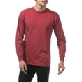 thumbnail image 4 of Pro Club Men's Heavyweight Cotton Long Sleeve Crew Neck T-Shirt, 4 of 4
