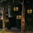 thumbnail image 4 of Mistaha Solar-Powered Lantern with Hollowed-Out Pattern, Warm White Light, Automatic Light Control, Easy Installation, and IP65 Waterproof Design, 4 of 6