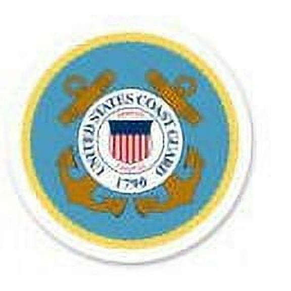 Coast Guard Emblem -1/4 (Quarter Sheet) Edible Photo Image Cake Decoration