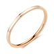thumbnail image 1 of Hot6sl Ofertas de La Semana Anillo de Acero de Titanio Fino de 1 Mm con Temperamento Versátil, Anillo Sencillo de Moda para Mujer, Anillo de Cola, Joyería, 1 of 2