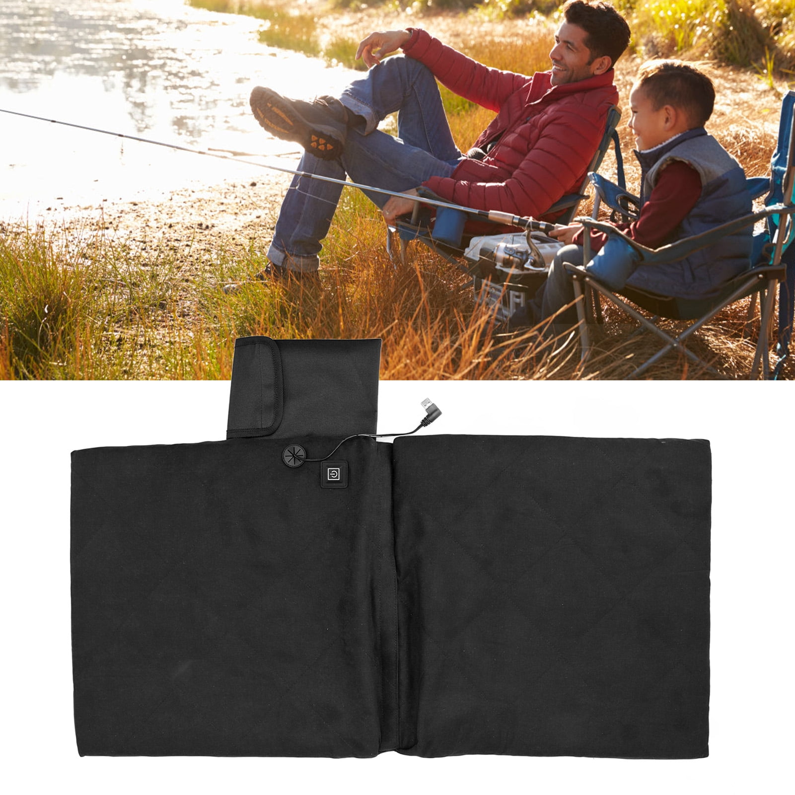 Tnarru Dossier Relevable pour Lit, Dossier Réglable, Siège de Chaise de Stade, Coussin de Gradins, Coussinet de Siège, Chaise Multifonction, Chaise de Sol de Plage, Bleu Foncé