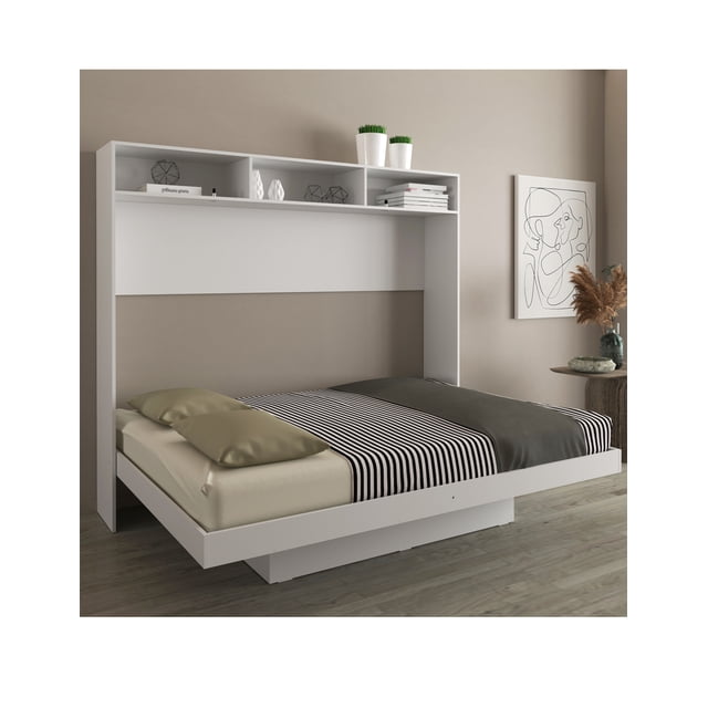 Base Box Matrimonial Abatible Horizontal Multifuncional