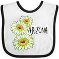 thumbnail image 3 of Inktastic Arizona Saguaro Cactus Flowers Boys or Girls Baby Bib, 3 of 4