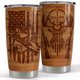 thumbnail image 1 of Vaso para beber SANDJEST, vaso aislante estilo madera, 20 oz, 1 of 6