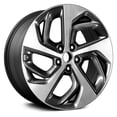 thumbnail image 2 of 19 Inch Aluminum OEM Take off Wheel Rim For Hyundai Tucson 2016-2018 5 Lug 4.5mm 10 Spoke, 2 of 2