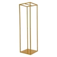 thumbnail image 3 of Metal Square Gold Backdrop Stand Shelf Rack Bracket Ornament Outdoor Wedding Backdrop Props Decorations Gold, 3 of 8