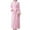 Pink, variant on Clearance! robes for women terry cloth robes for women Women'S Double Pocket Flannel Bathrobe Soft And Warm Double Faced Bathrobe Pajamas And Home Wear Bathrobe Robe Big sales White