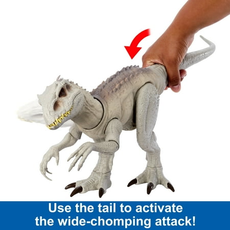 マテル ジュラシックワールド(JURASSIC WORLD) スーパーアクション! ひかる インドミナス・レックス
