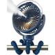 thumbnail image 1 of Ventilador para cochecito de nebulización, ventilador portátil con batería de 6000 mAh con luz y giro de 360°, ventilador personal con trípode flexible para bebé, oficina, viajes, cinta de correr, al, 1 of 5
