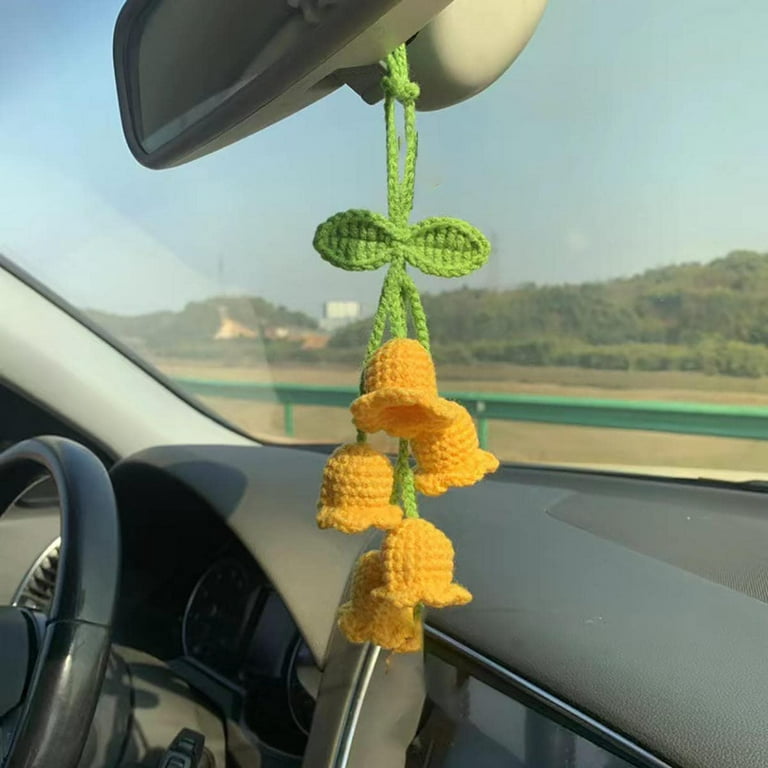 ASYTTY Car Mirror Hanging Accessories,Cute Car Accessories For