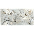 thumbnail image 2 of 1.5-Inch Thick Canvas Print Wall Art for Living Room, Bedroom, Office or Entryway – Decorative Wall Decor with Birds Perched On Blossom Branches -58 x 28 x 1.5 in, 2 of 9