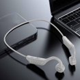 thumbnail image 1 of BL15 s de conducción ósea Bluetooth Oreja abierta a prueba de sudor Estéreo Inalárico Plegable para Entrenamiento Ciclism - gris en caja, 1 of 8