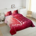 thumbnail image 3 of Castle Fairy Japanese Samurai 2pcs Bedding Comforter Set,Cherry Blossom Twin Comforter Sets,Chic Flower Breathable Bedding Set,Breathable Flower Home Decor,Reversible, 3 of 6