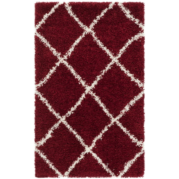 Safavieh Hudson Amias Geometric Shag Area Rug or Runner