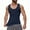 Navy, variant on MANIFIQUE 2 Packs Gynecomastia Compression Shirts for Men - Sleeveless Slimming Undershirts Tummy Control and Body Shaper Tank Top