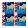 Band-Aid Brand Tru-Stay Sheer Strips Adhesive Bandages, All One Size, 80 ct (Pack of 4)