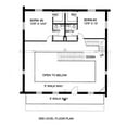 thumbnail image 3 of 001-1081: Log Cabin 3 Bed, 4 Bath Luxury Home Plan, 3146 Sq Ft: Full Blueprints with License to Build by Home Plan Marketplace - Lesuto, 3 of 7