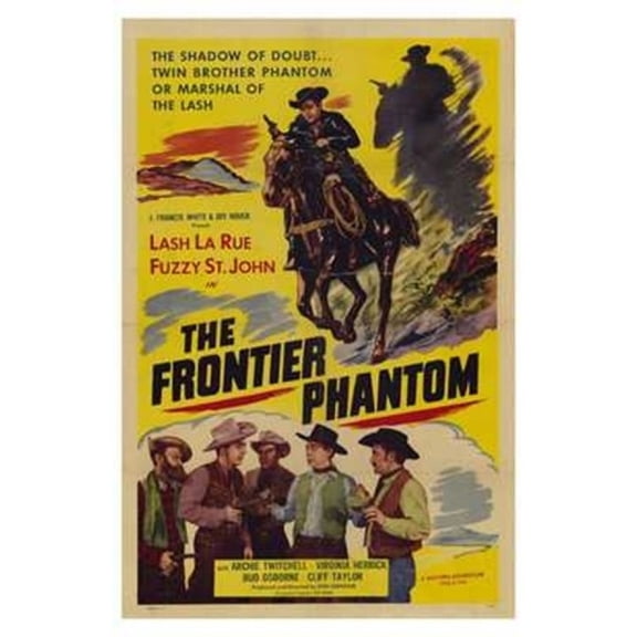 The Frontier Phantom Movie Poster (11 x 17)