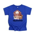 thumbnail image 4 of Big Brother Barn Farm Animals Shirt for Sibling Reveal Baby Announcement Outfits Vintage Royal Shirt 5-6, 4 of 6
