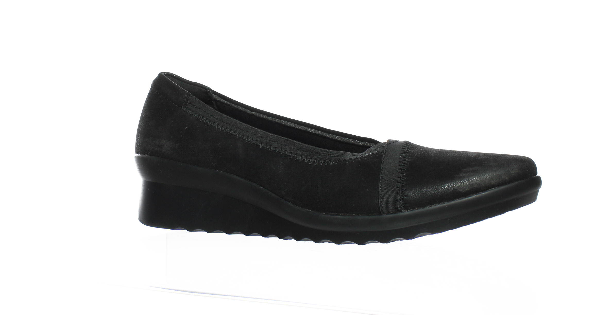 clarks cloudsteppers womens black