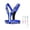A005- Royal Blue, variant on LED Reflective Running Vest Safety Warning Jacket, High-Visibility Night Running Gear, Breathable Lightweight for Runners Cyclists Outdoor Sports