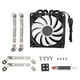thumbnail image 1 of Injueey Para ID-COOLING IS-40 V3, enfriador de CPU de bajo ruido, ventilador de CPU, refrigeración de CPU para LGA115X y AMD Computadoras y accesorios, 1 of 6