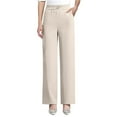 thumbnail image 3 of Women's Pull On Dress Pants with Elegant Drape Comfortable Trousers for a Polished Casual Look, 3 of 9