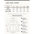 thumbnail image 3 of JWD Womens Cardigan Collared Knit Button Front Long Sleeve Sweater Top Lightweight Casual Layering Cardigan Oatmeal L, 3 of 7