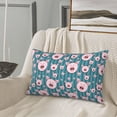 thumbnail image 5 of Rateoe Funny Pig Faces Pattern Pillow Covers with Invisible Zipper(Pillows are not Included) Standard Pillowcases-16"x24", 5 of 6