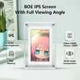 thumbnail image 5 of 5 Inch 4GB Battery Digital Picture Frame Motion Video Frame for Nightstand Charging Digital Photo Frame, 5 of 7