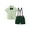 Green, variant on CARETOO Toddler Boy Outfit Clothes Suit Dress Shirt Bowtie Suspender Pants Kid Outfits Cotton Fabric