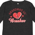 thumbnail image 4 of Inktastic Grandma's Lil' Heartbreaker Boys or Girls Long Sleeve Toddler T-Shirt, 4 of 5