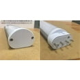 thumbnail image 4 of YISITIAN Lot de 2 Ampoule LED 2G11 Base 4 Broches Ampoule LED Lustale Tube de Conversion LED 2G11 Ampoule LED CFL/éclairage Fluorescent Compact Remplacement (Enlever Ou Passer le Ballast (Blanc, 6000K, 12W 12.5 Pieds') CJ-96133, 4 of 6