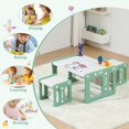 thumbnail image 4 of Montessori Table and Chair Set, Kids Table and Chairs, Height-Adjustable Toddler Table and Chair Set, Table Chair for Ages 3-8, Childrens Table for Daycare, Classroom, 4 of 14